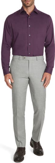 Aurelio Cotton & Silk Blend Dress Shirt