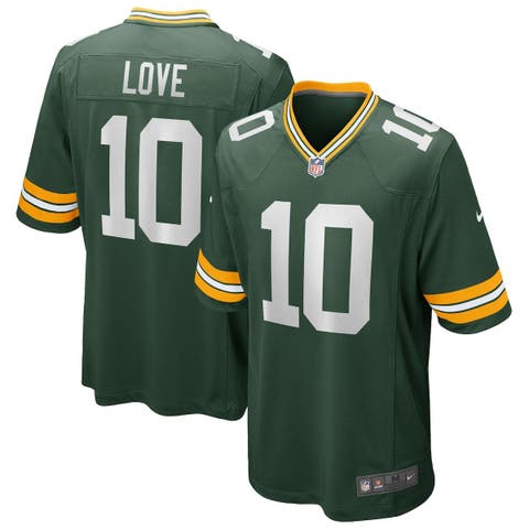 Men's Nike Jordan Love Green Green Bay Packers Game Jersey