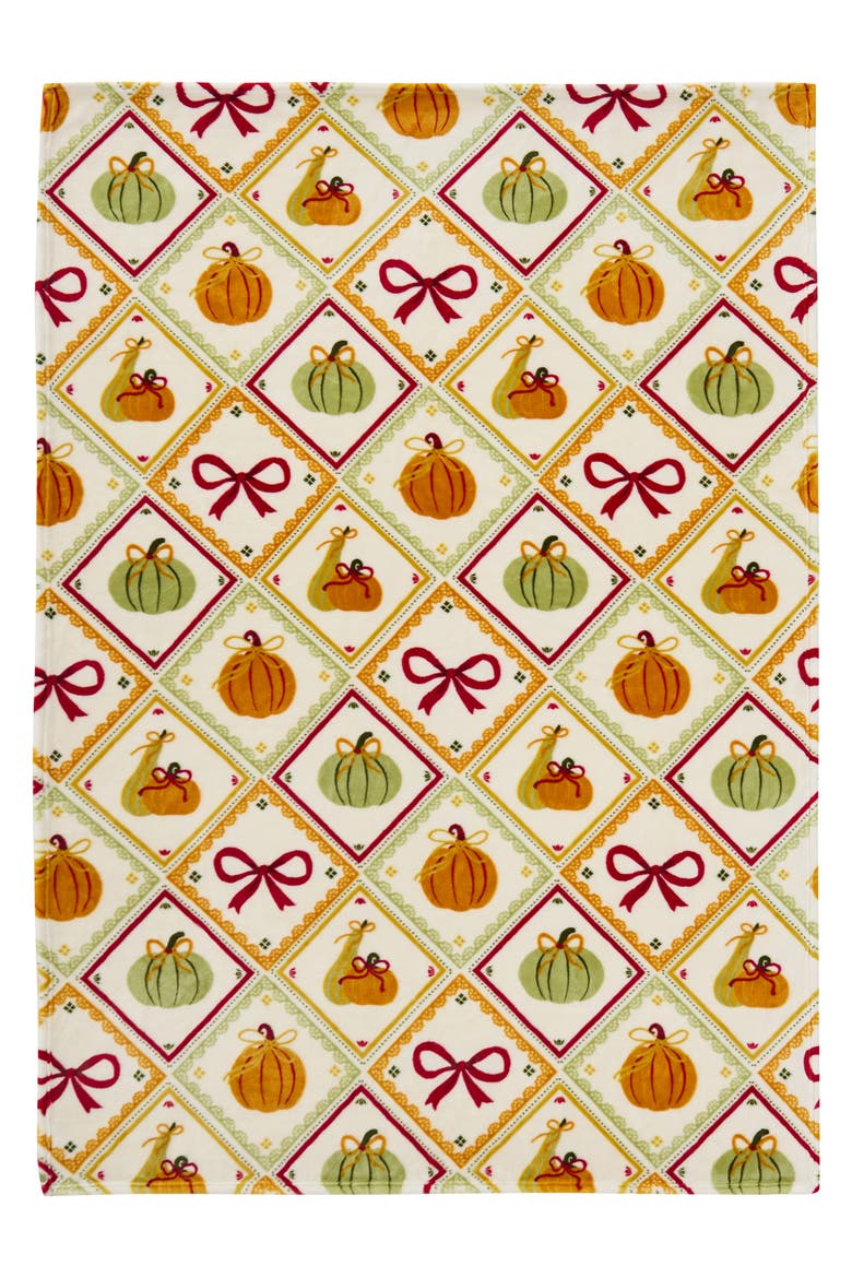 Autumn Plush Throw Blanket, Alternate, color, NO COLOR