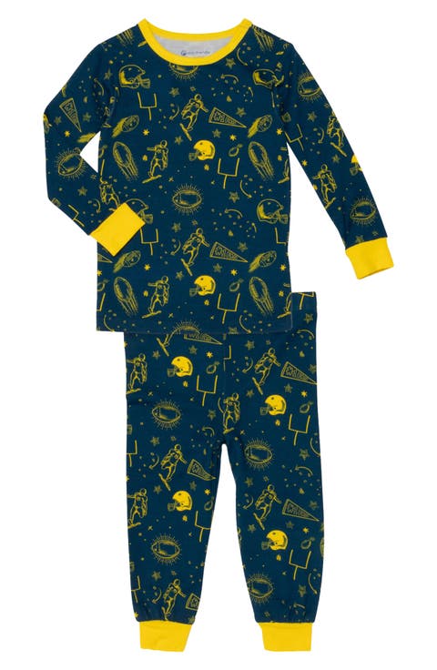 Game Day Long Sleeve Magnetic Pajamas (Baby)