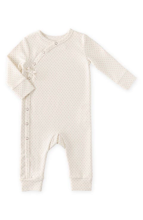 Elephant Print Cotton Romper (Baby)