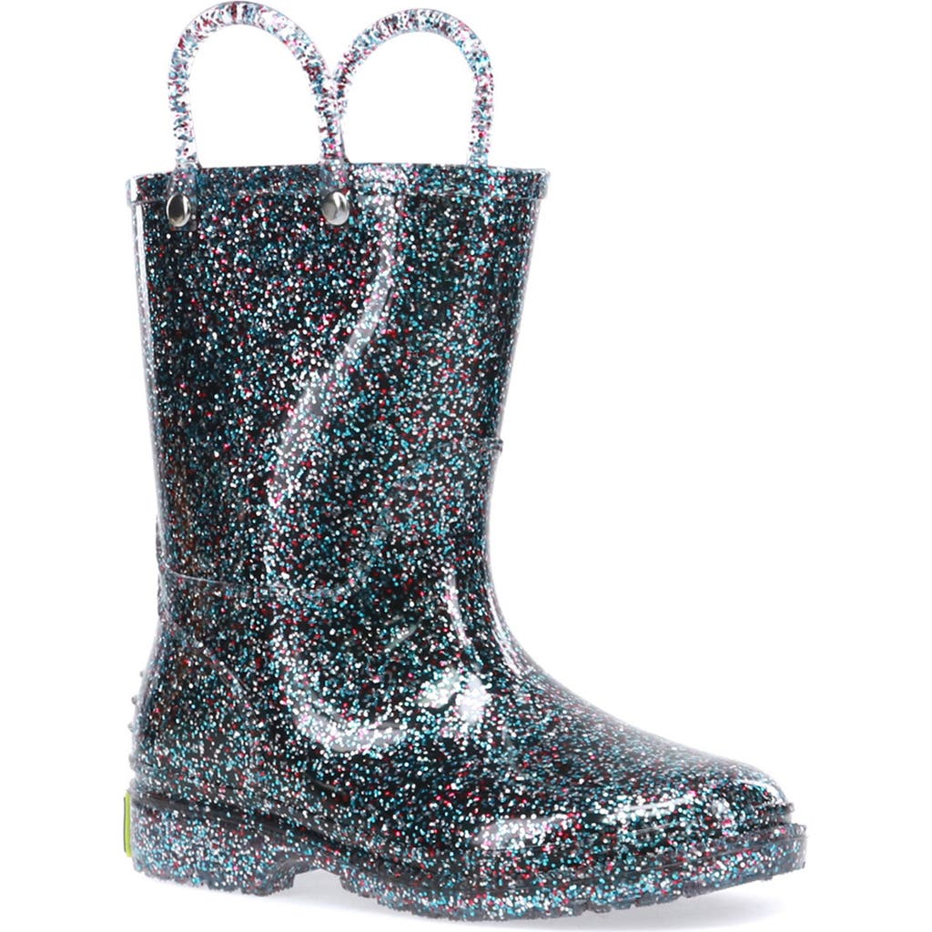Western Chief Kids' Glitter Rain Boot In Multi