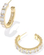 Kendra Scott Jamie Crystal Hoop Earrings