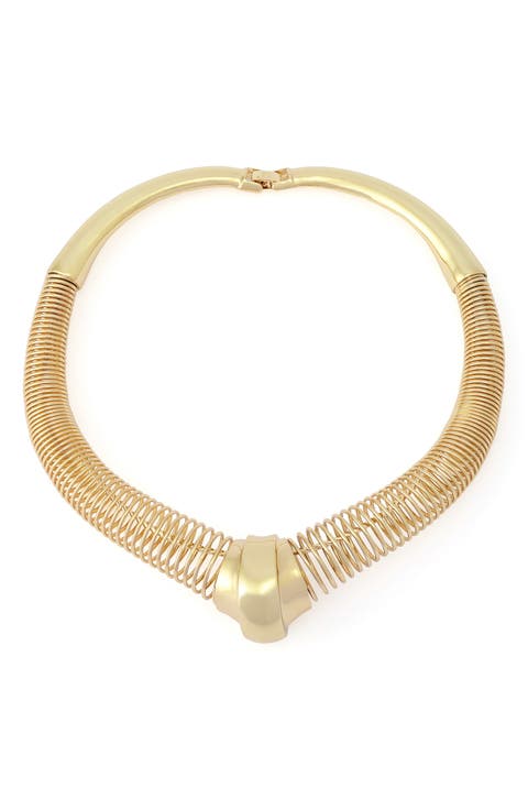 Coiled Collar Necklace
