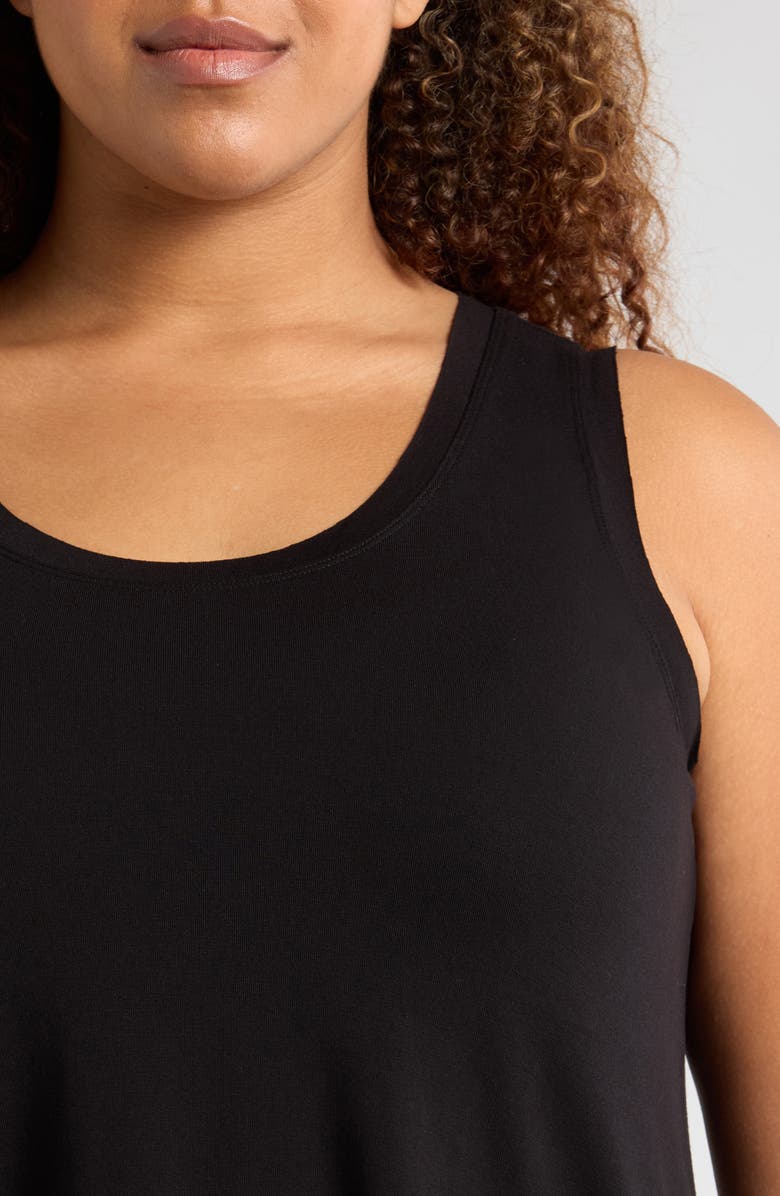 Universal Standard Hudson Liquid Jersey High Low Tank, Alternate, color,