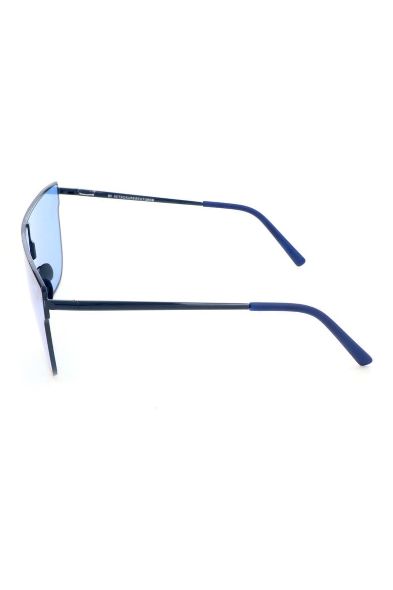 52mm Square Sunglasses, Alternate, color, BLUE