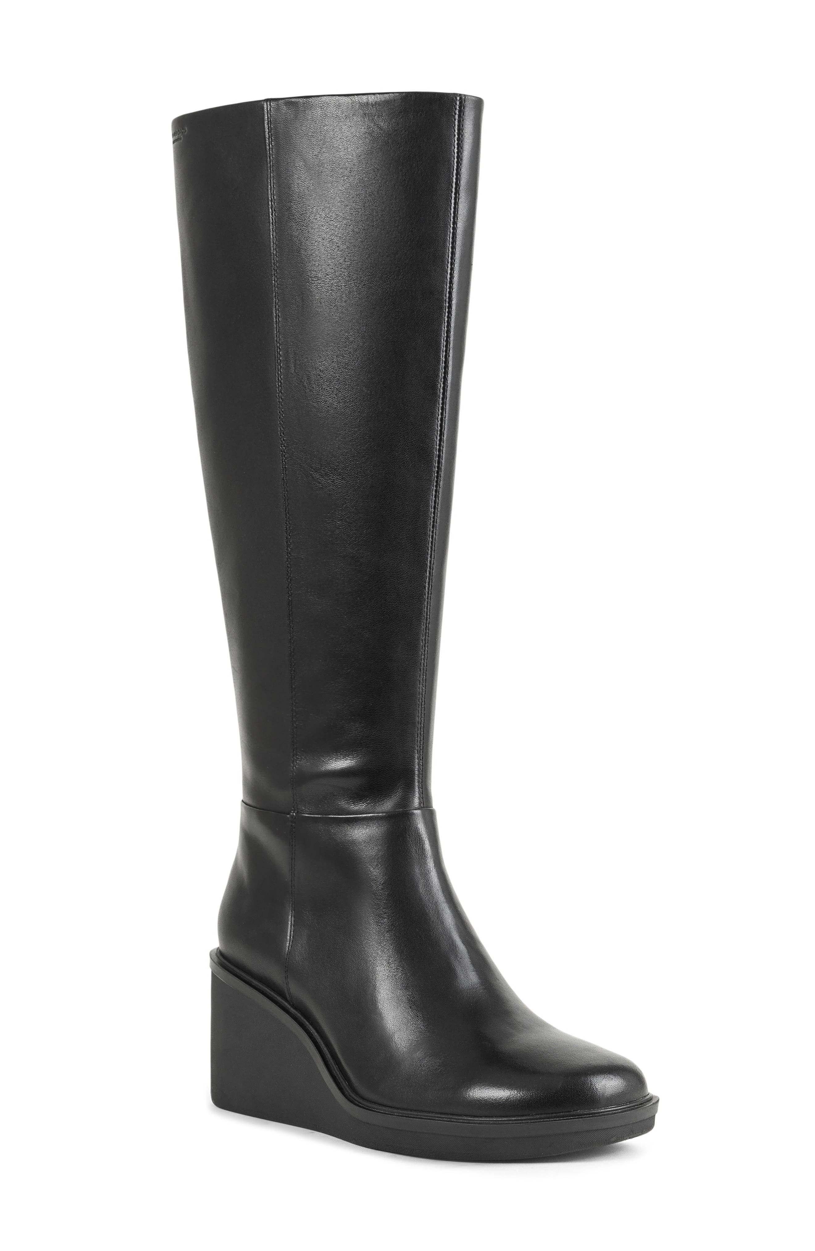 Vagabond Shoemakers Deena Platform Wedge Knee High Boot, Main, color, 