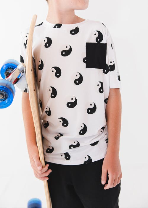Charlie Lou Baby ® Yin & Yang T-shirt In White
