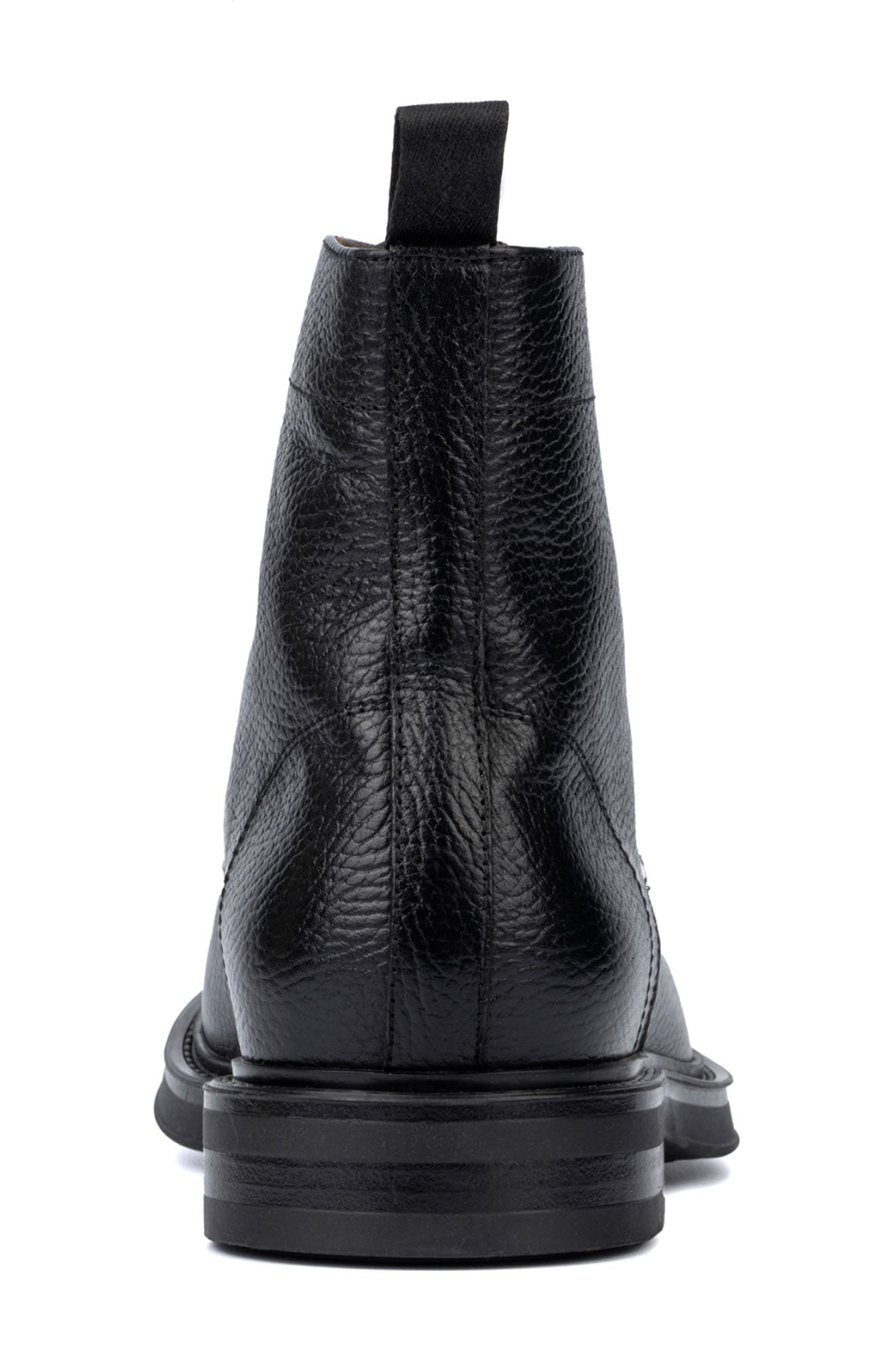 Aquatalia Bernardo Water Repellent Combat Boot, Alternate, color, Black