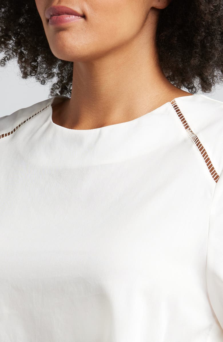 HARSHMAN Isolde Long Sleeve Cotton Top, Alternate, color, 