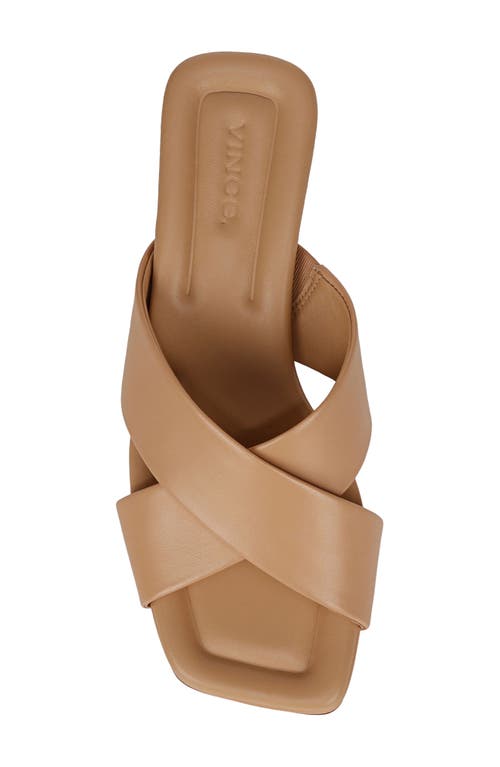 Vince Cecila Crisscross Sandal In Catalina Blush