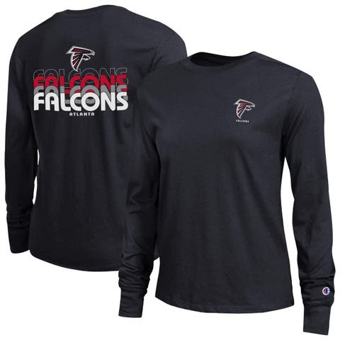 Women
s Champion Black Atlanta Falcons Core Long-Sleeve T-Shirt