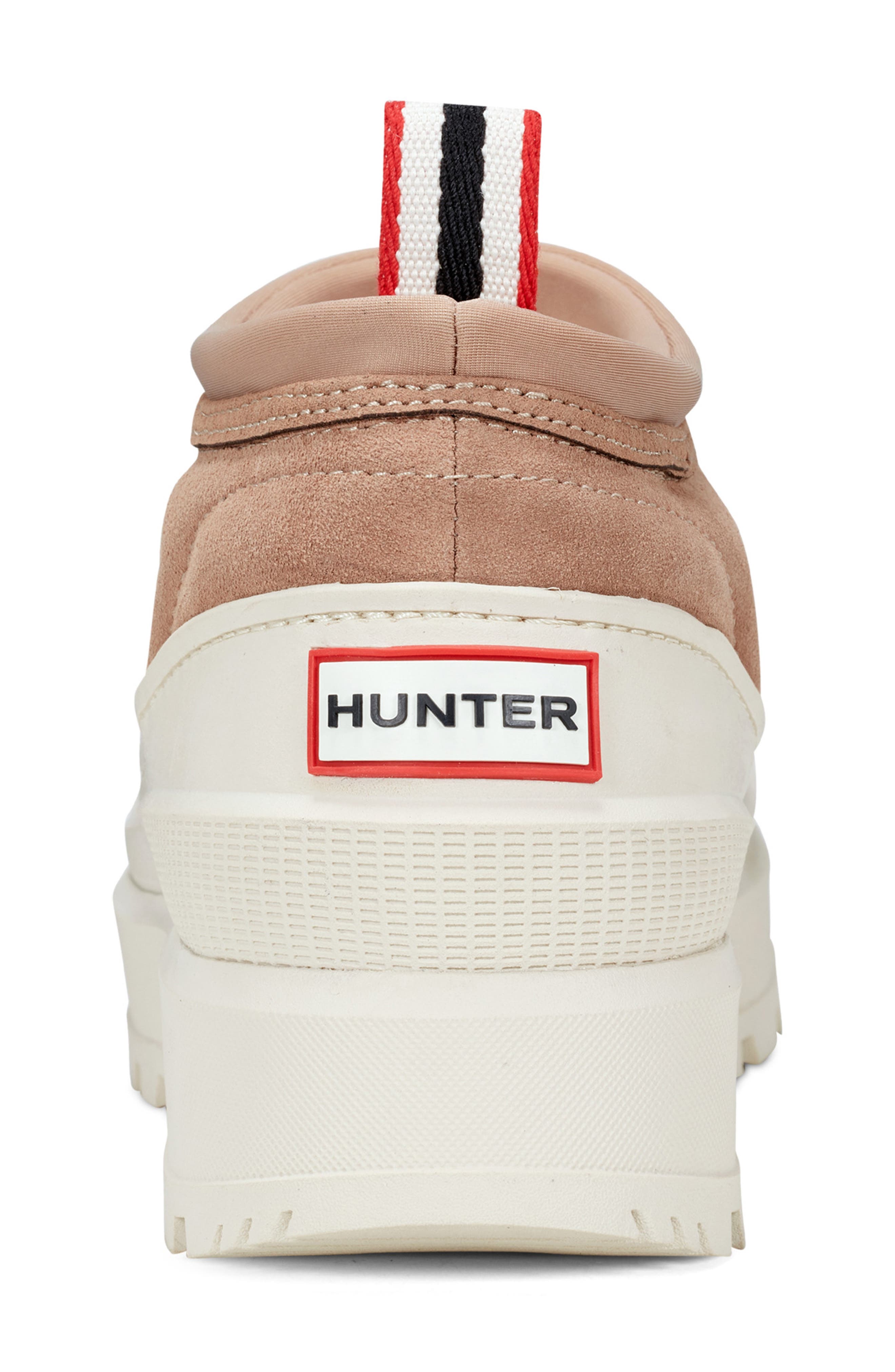 Askern Waterproof Suede Platform Bootie, Alternate, color, TAN/ OFF WHITE
