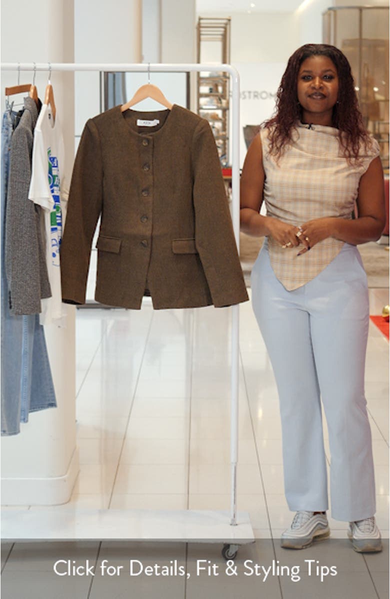 Bellmere Herringbone Tweed Jacket, sales video thumbnail