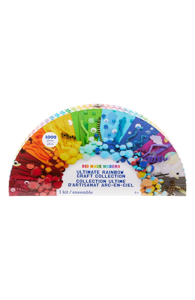 Kid Made Modern Ultimate Rainbow 1200-Piece Craft Collection, Alternate, color,