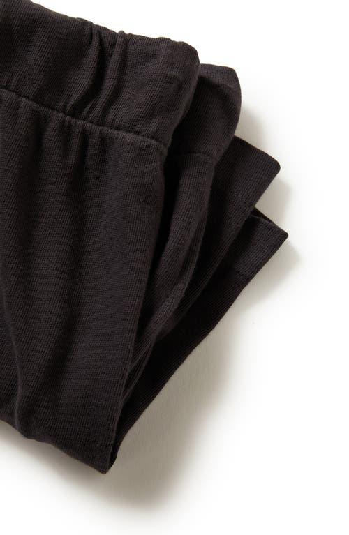 Brixton Carefree Organic Cotton Drawstring Shorts In Black