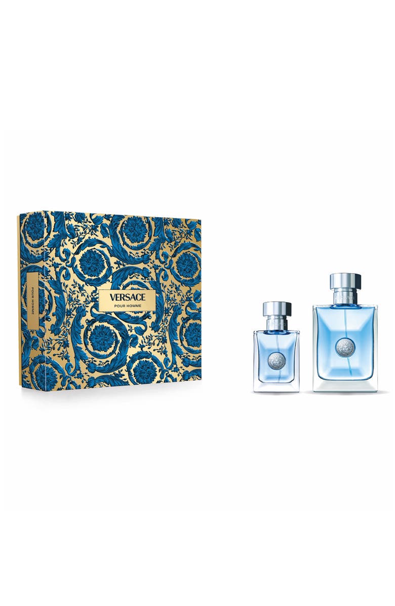 Versace Pour Homme Eau de Toilette 2-Piece Gift Set $169 Value, Main, color, 