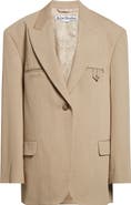 Acne Studios Jerry One-Button Blazer