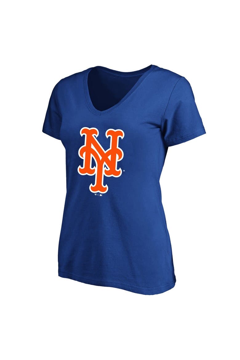 Women's Profile Juan Soto Royal New York Mets Plus Size Name & Number V-Neck T-Shirt, Alternate, color, Royal