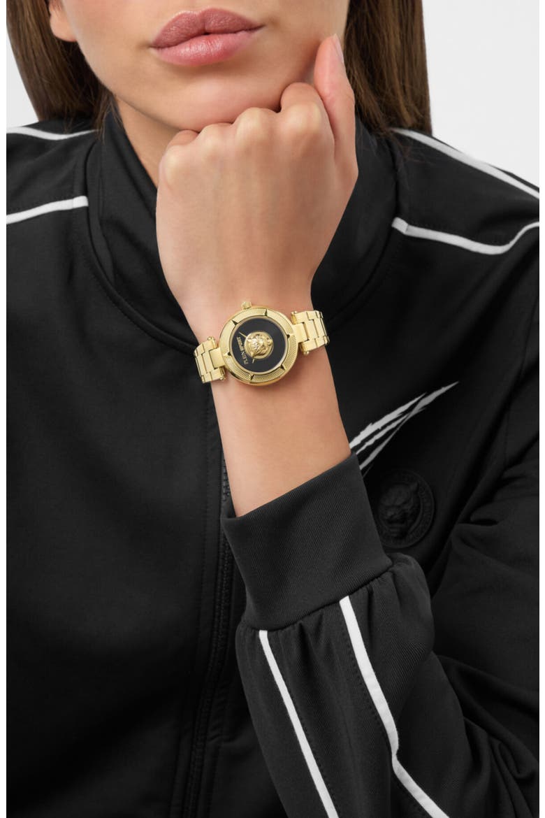 Opium Bracelet Watch, 38mm, Alternate, color, IP GOLD