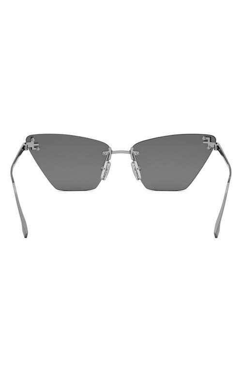 Fendi First Crystal 57mm Cat Eye Sunglasses