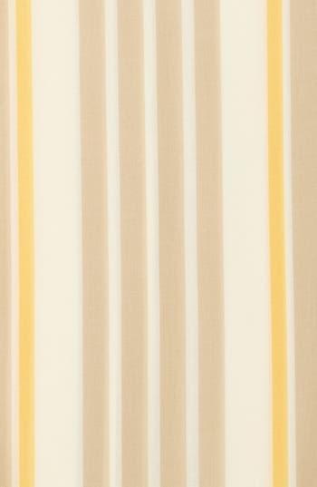Steve Madden Stripe & Sporty Oblong Scarf In Ivory