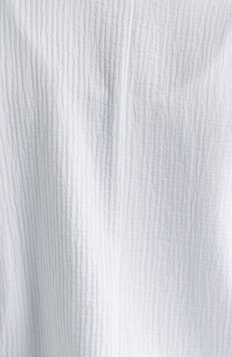 Eileen Fisher Organic Cotton Gauze Jacket, Alternate, color, White