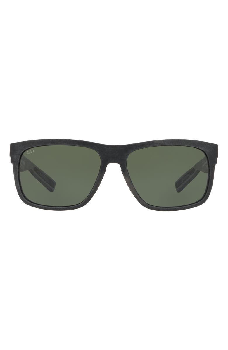 Costa Del Mar 58mm Square Sunglasses, Main, color, 