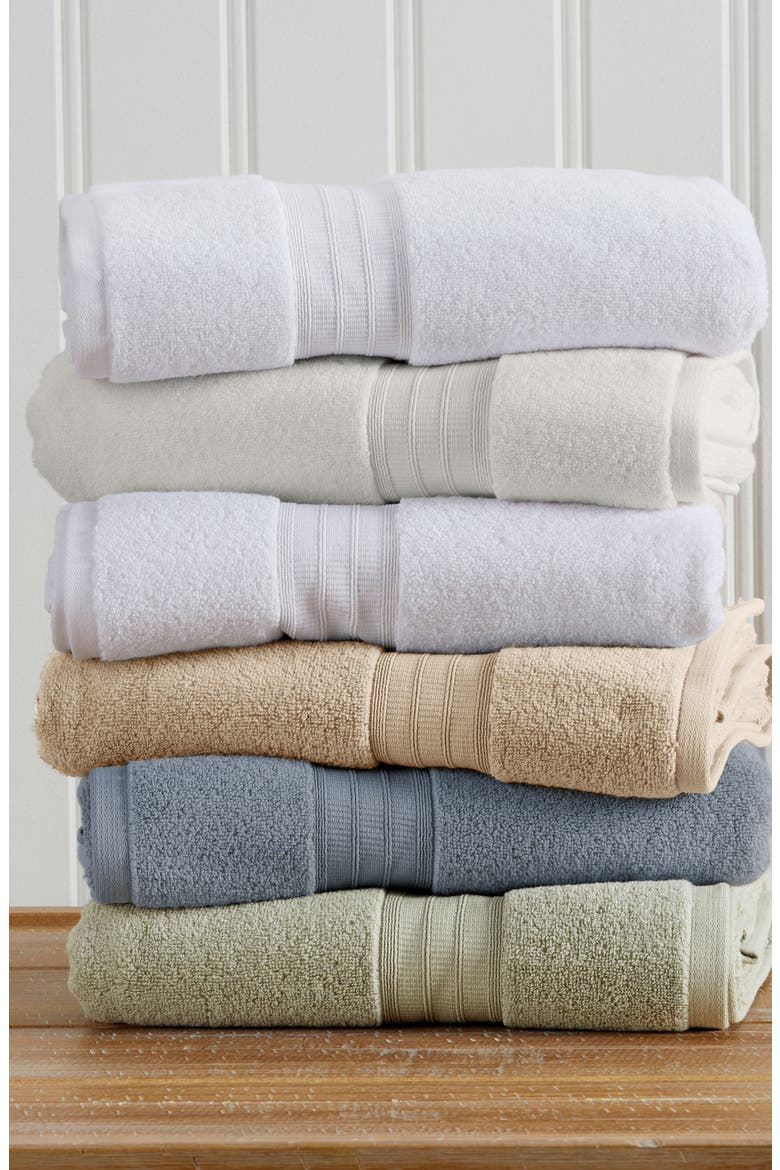 Premium Cotton 6-Piece Towel Set, Alternate, color, SANDSTONE