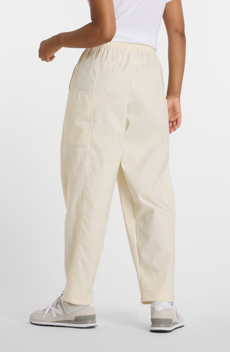 New Balance Crop Stretch Twill Utility Pants, Alternate, color, Beige