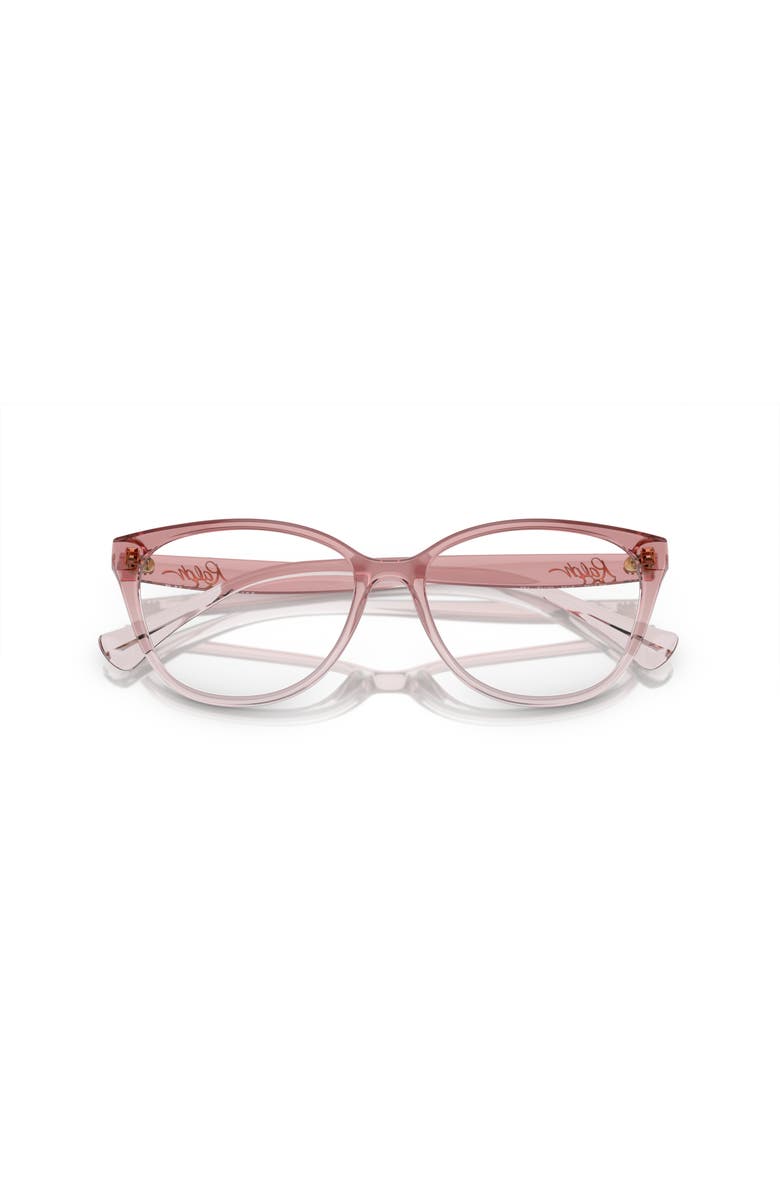 RALPH 55mm Cat Eye optical glasses, Alternate, color, Pink