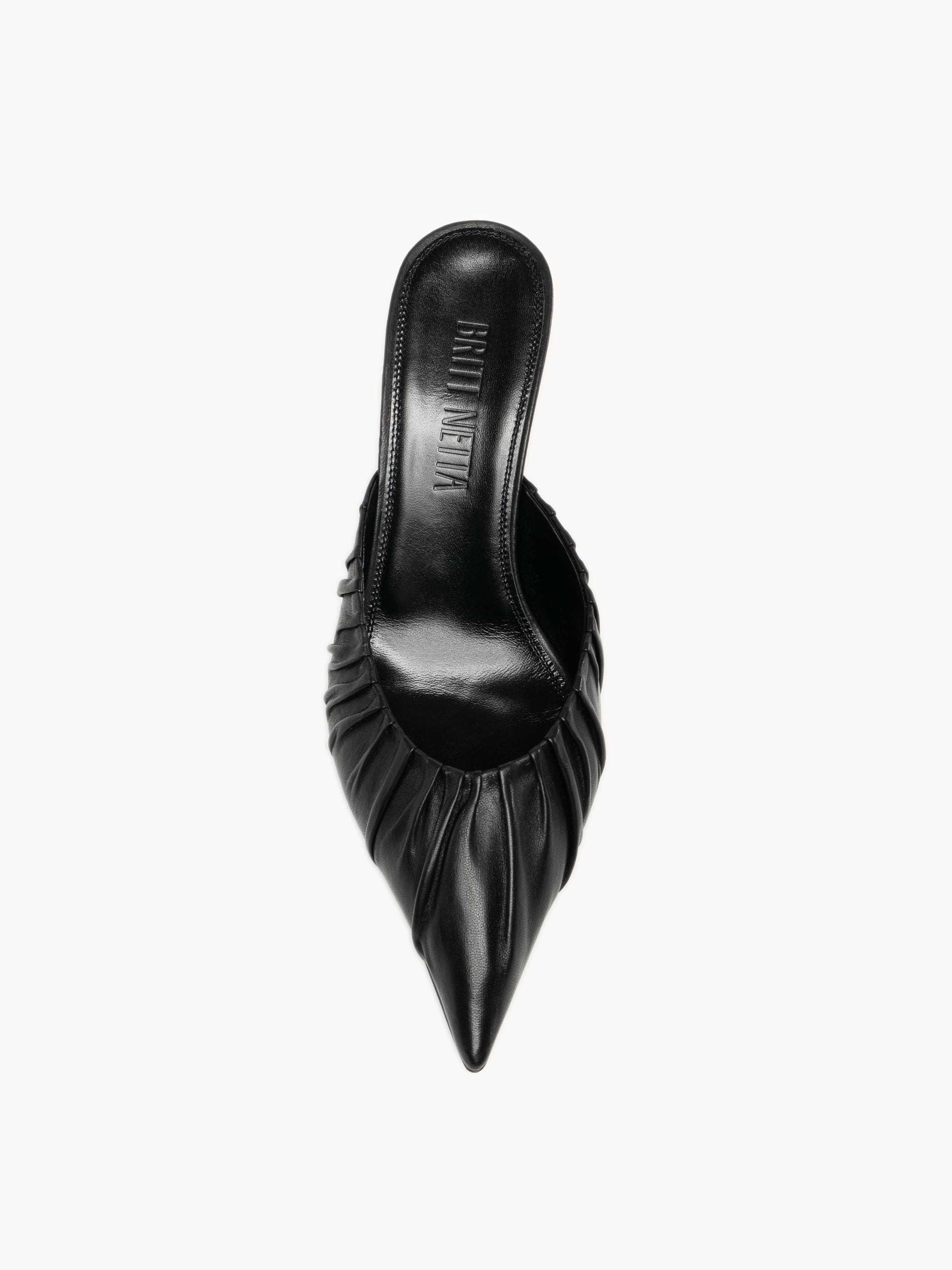 Britt Netta Anora Mule, Alternate, color, Black