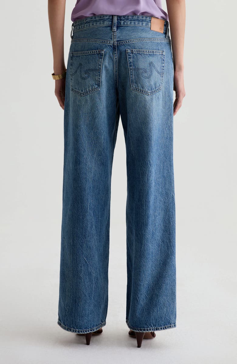 AG Adria Low Rise Wide Leg Jeans, Alternate, color, Reserva