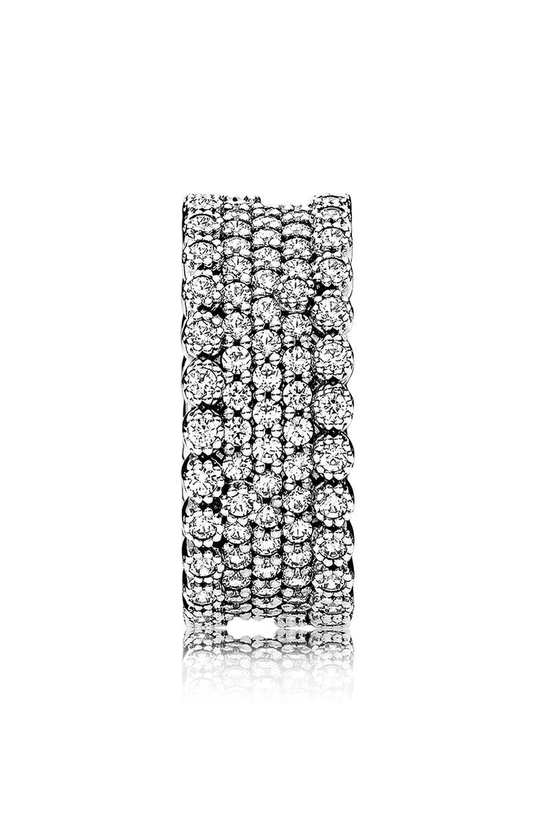 PANDORA Lavish Sparkle Band Ring, Alternate, color, 