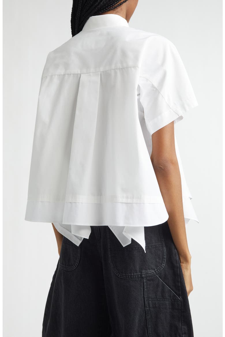 Poplin Shirt, Alternate, color, OFF WHITE