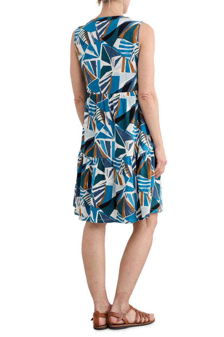 Bodelva Sleeveless Jersey Dress, Alternate, color, SPINNAKER SAILS OIL PAINT