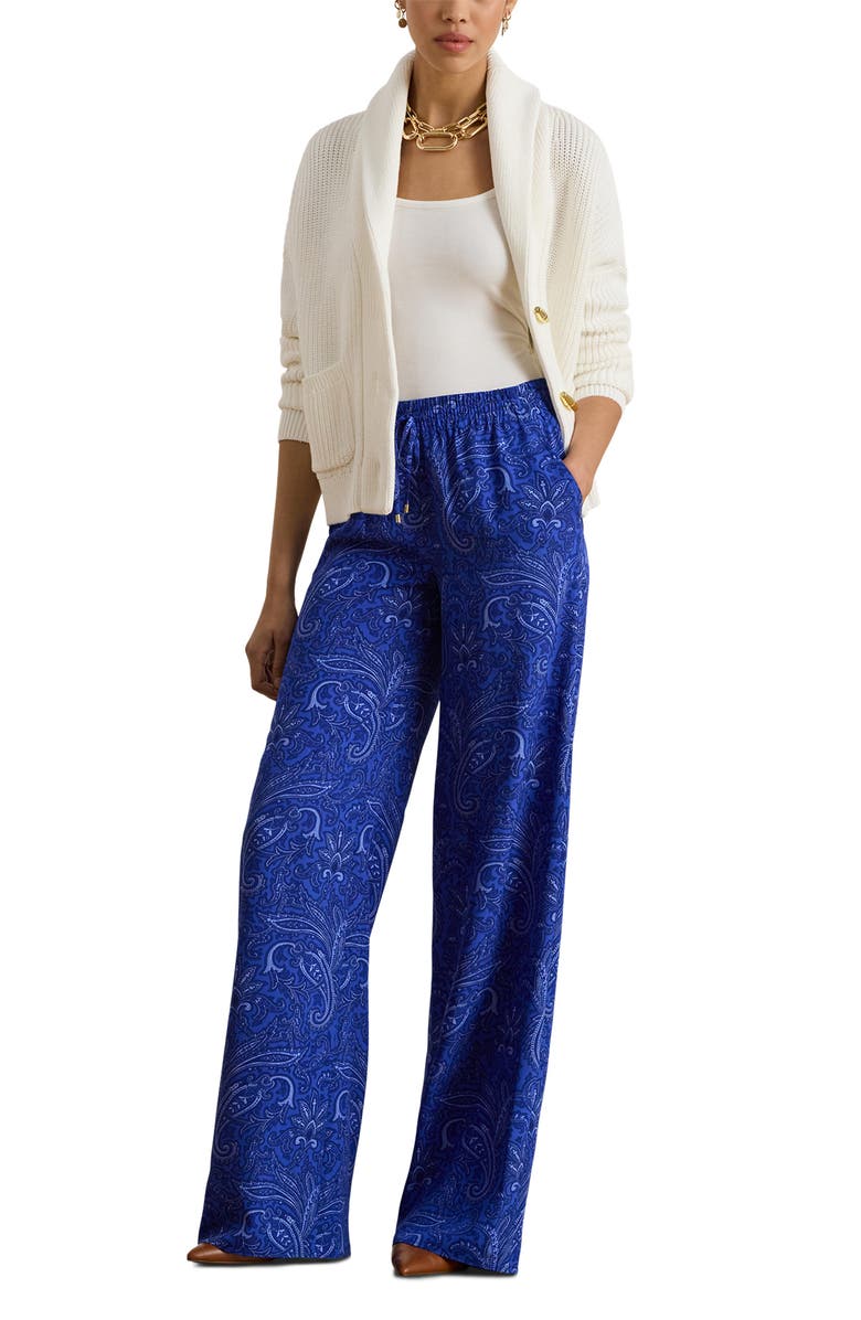 Lauren Ralph Lauren Ramilda Toggle Combed Cotton Cardigan, Alternate, color, White