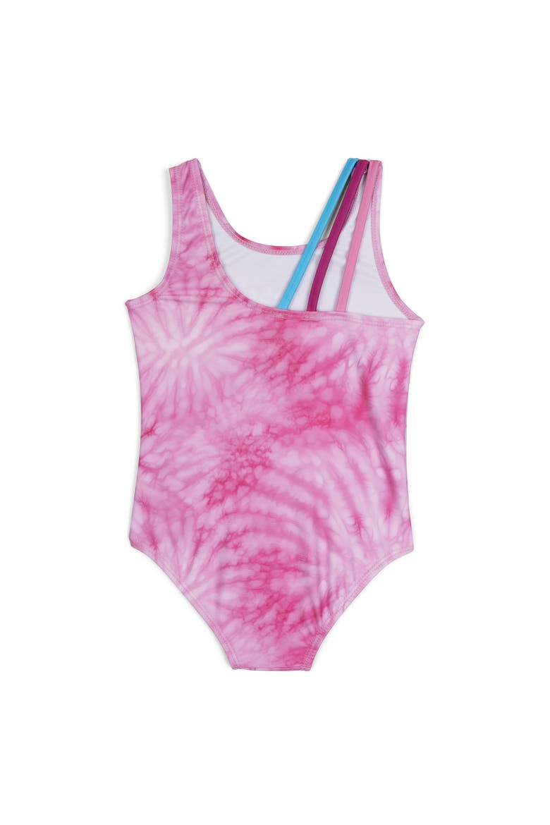 Sparkle Smash One Piece Bathing Suit UPF 50+, Alternate, color, Pink Sparkle Smash