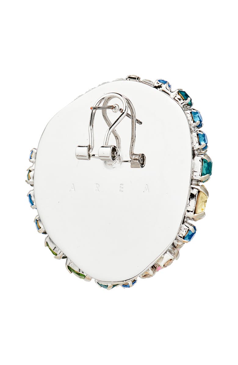 Area Crystal Cluster Stud Earrings, Alternate, color, 