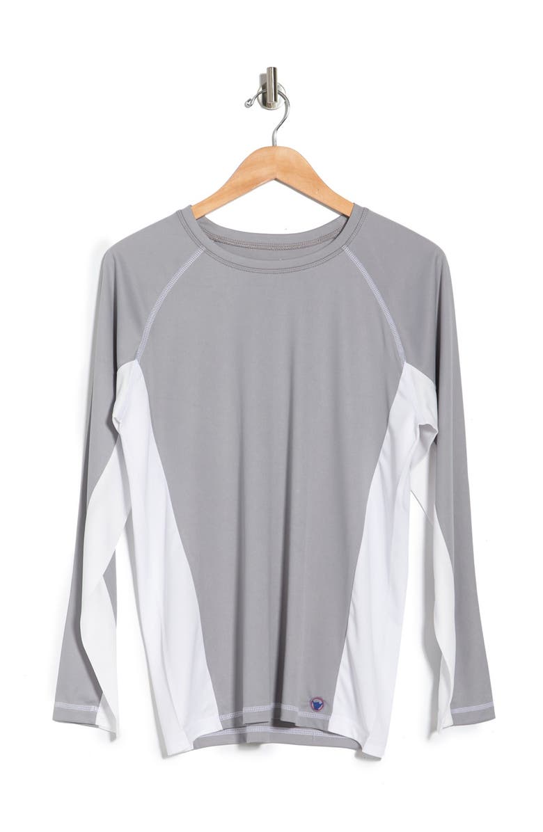 BEACH BROS UPF 50+ Long Sleeve Side Panel Rashguard, Alternate, color, 