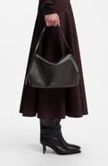 BOSS Caylie Leather Shoulder Bag