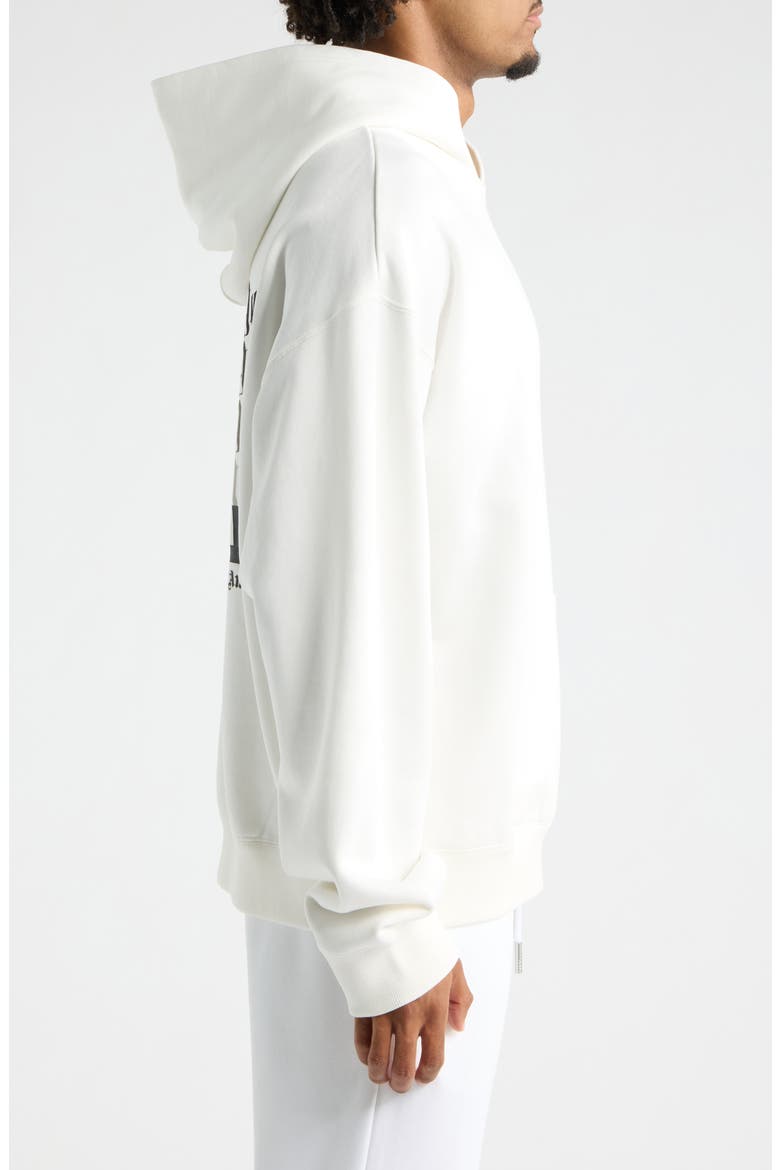 Logo Print Hoodie, Alternate, color, WHITE