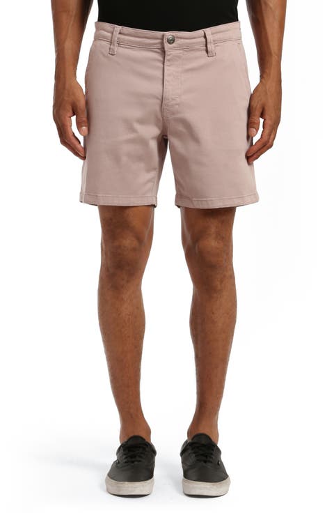 Noah Flat Front Stretch Twill Shorts (Regular & Big)