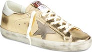 Golden Goose Super-Star Metallic Low Top Sneaker
