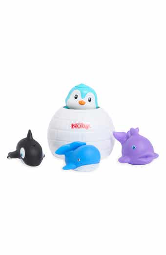 Penguin 5-Piece Squirter Bath Toy Set
