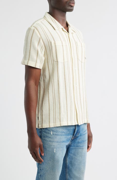 Castillo Cotton Dobby Camp Shirt