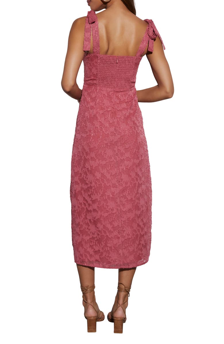VICI Collection Lisbeth Tie Strap Midi Dress, Alternate, color, 
