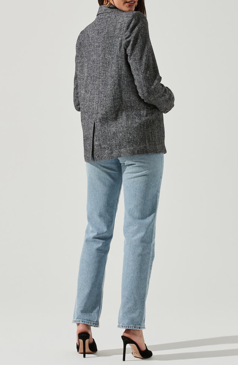 ASTR the Label Harlow Oversize Plaid Blazer, Alternate, color,