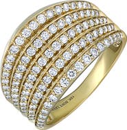 Bony Levy Bardot Diamond Pavé Statement Ring