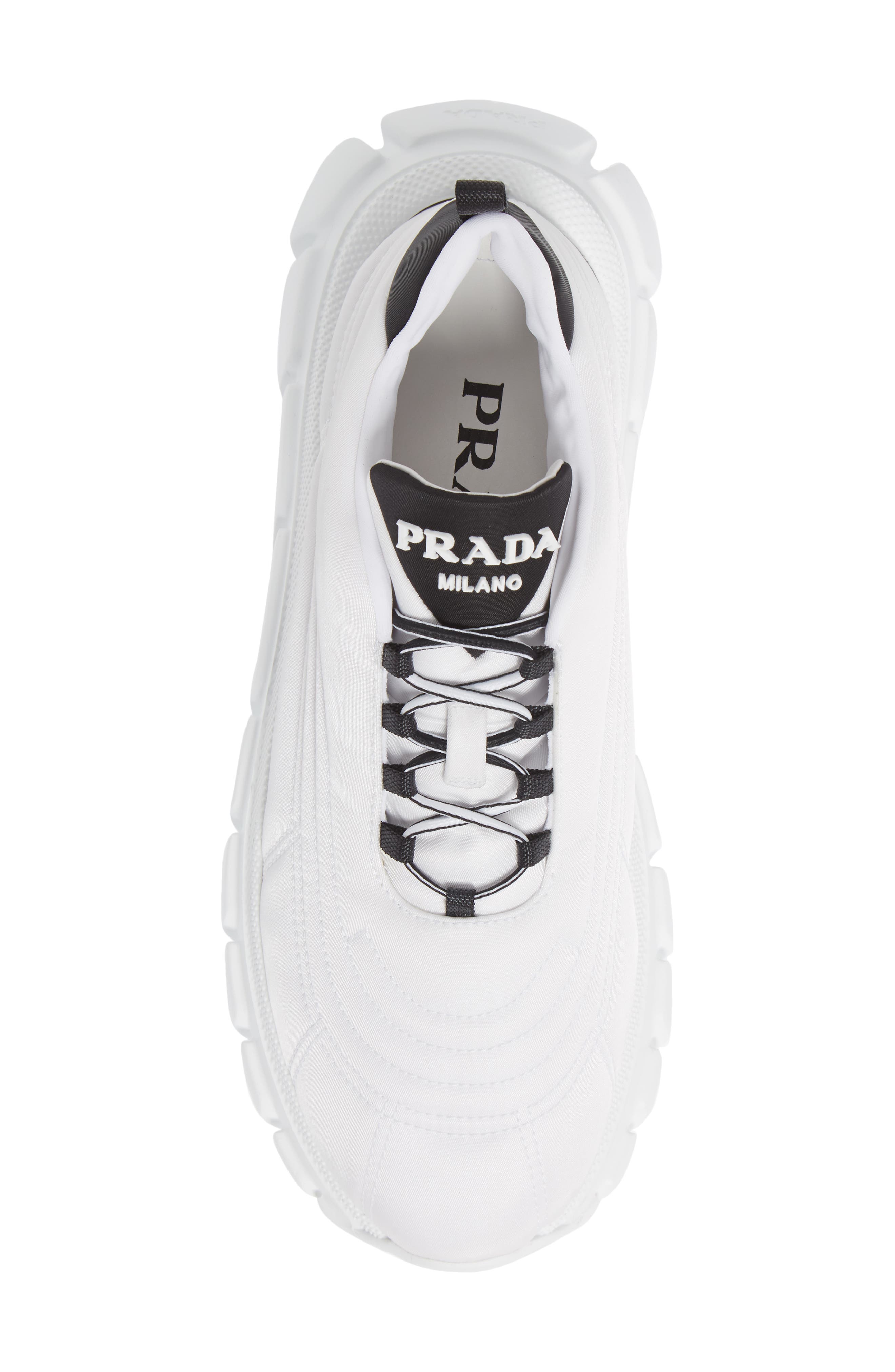 Prada Rush Re-Nylon Sneaker, Alternate, color, 